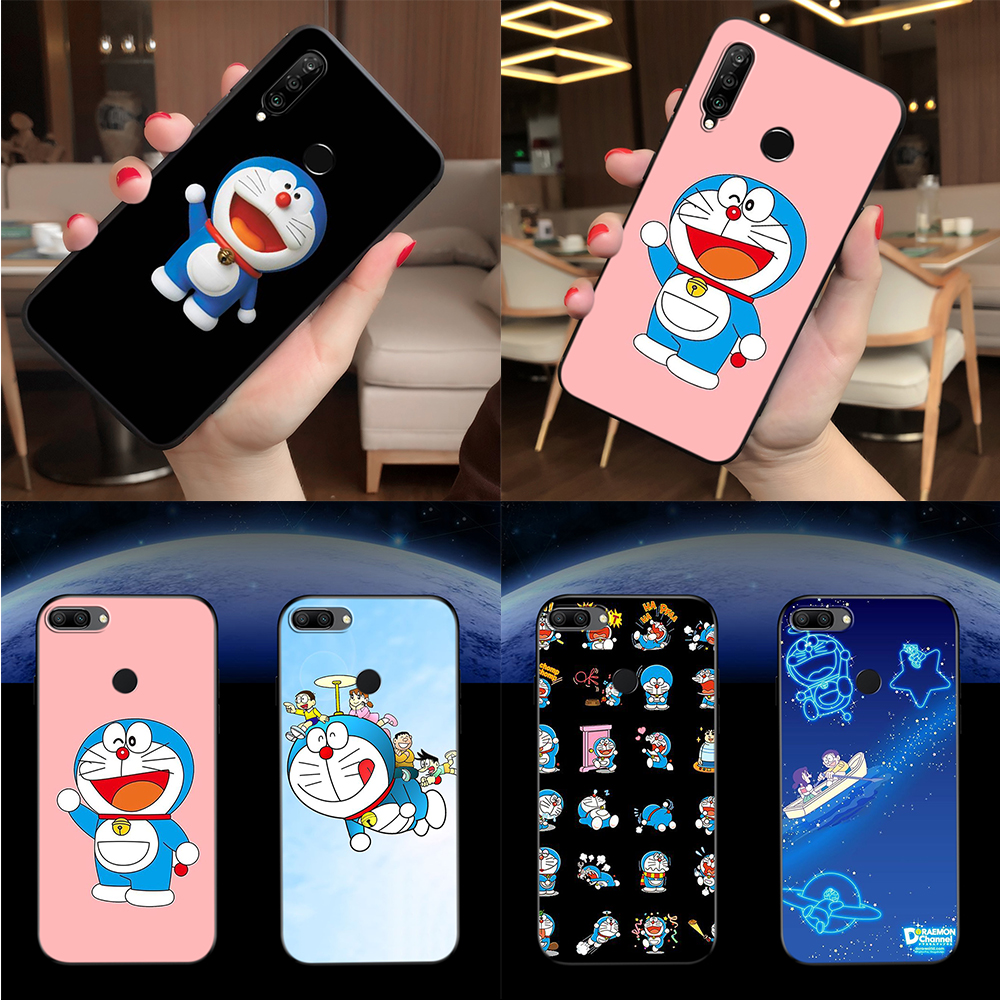 Ốp Điện Thoại Silicone Mềm In Hình Doraemon Cho Huawei Nova 2i / 2 Lite / 3 / 3i / 4 / 4e / 5 Pro / 5i / 5t