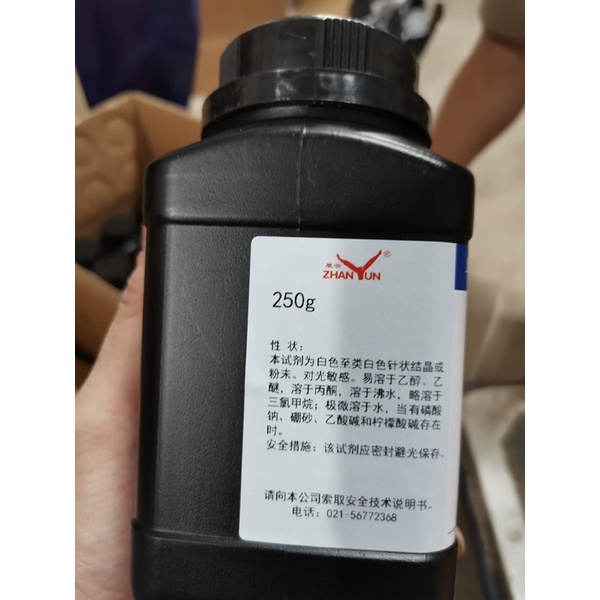 Chất Salicylic aci.d 99.5% BHA chai 250g Xylong axi.t salicylic C7H6O3 CAS 69-72-7 BHA