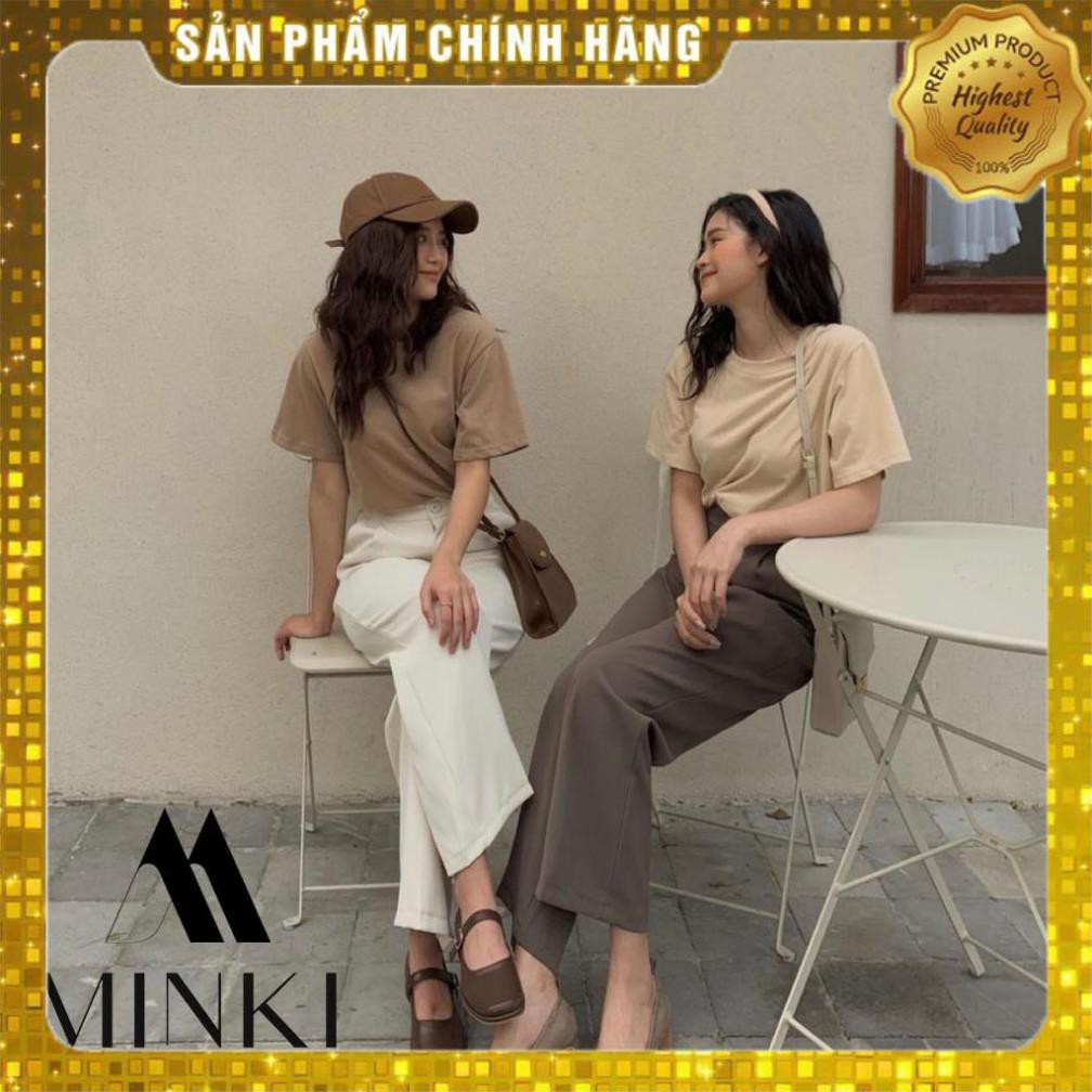 [MÃ XIA FREEHIP] SET ÁO THUN VÀ QUẦN SUÔNG - CHẤT LIỆU KAKI COTTON CAO CẤP - MÀU NÂU-NUDE- [THIẾT KẾ] | BigBuy360 - bigbuy360.vn