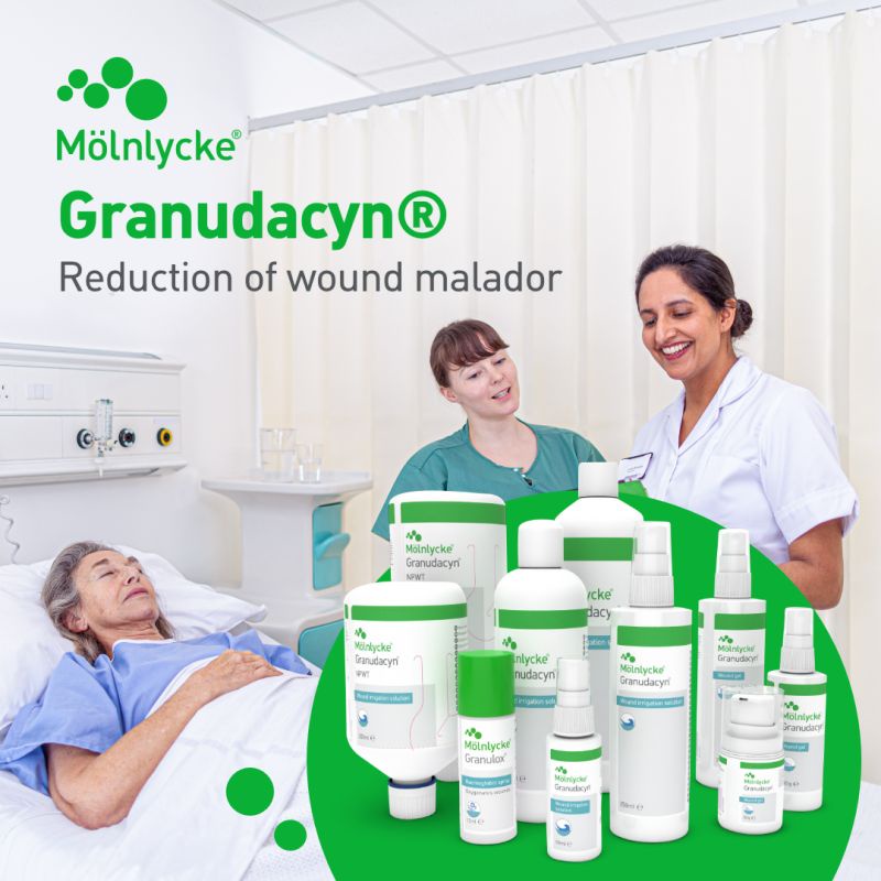 Dung dịch rửa vết thương GRANUDACYN® (MOLNLYCKE – THỤY ĐIỂN)