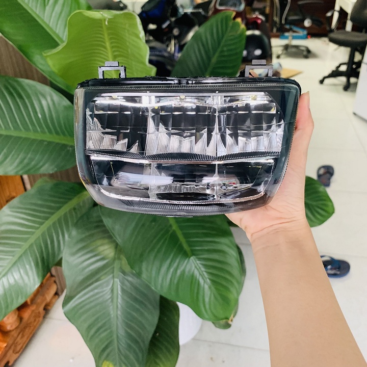 Chóa đèn led 2 tầng Zhipat cho xe WAVE THÁI , WAVE 110