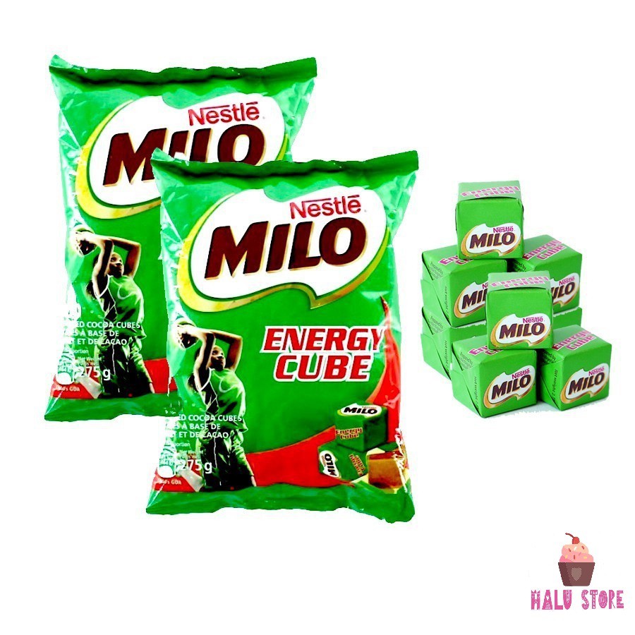 [Mã GROSALE2703 giảm 8% đơn 250K] [HOT] Combo 2 gói milo Cube 100 viên Thái Lan gói 275g