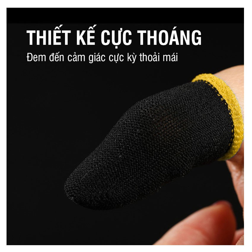 Găng tay chơi game PUBG, Liên quân, Freefire trên điện thoại chống mồ hôi tăng độ nhạy cảm ứng | BigBuy360 - bigbuy360.vn