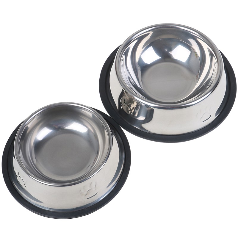 Bát Đựng Thức Ăn Cho Thú Cưng Bằng Thép Không Gỉ