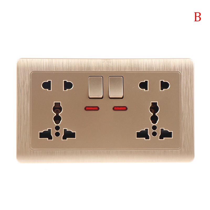 Ổ Cắm Điện Gắn Tường 5 Lỗ Usb Tiện Dụng