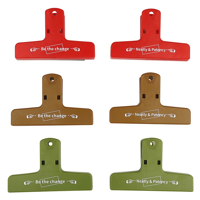 Kẹp Giấy Từ Tính Cỡ Lớn Dài 10cm 1 4Cm Tiện Dụng Cho Văn Phòng Schoo