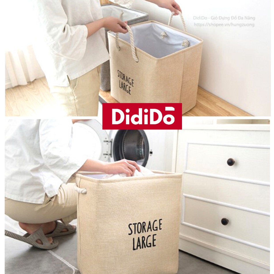 Giỏ Vải DidiDo đựng đồ Storage Large