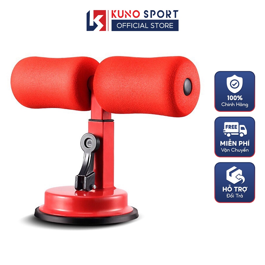 Dụng Cụ Tập Cơ Bụng Gym Yoga KUNO SPORT Dụng Cụ Tập Cơ Bụng Chữ T Đa Năng Nam Nữ Tại Nhà Bám Sàn Nhà Chắc Chắn