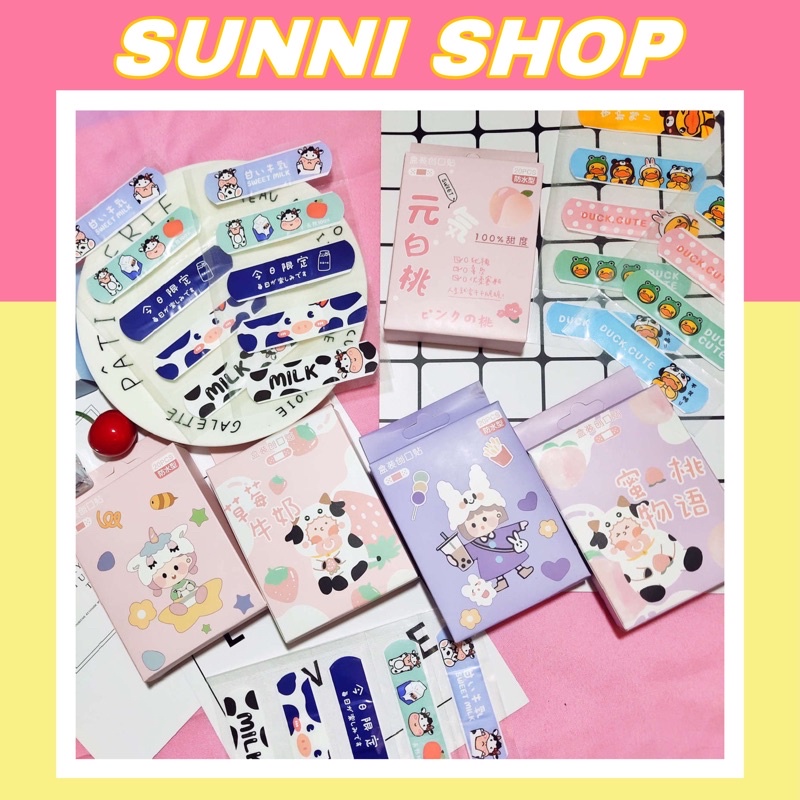 Hộp 20 Miếng Urgo Ago Băng Cá Nhân Hoạt Hình Cute - Sunni Shop