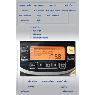 Nồi Cơm Điện Panasonic PANC-SR-PX184KRA