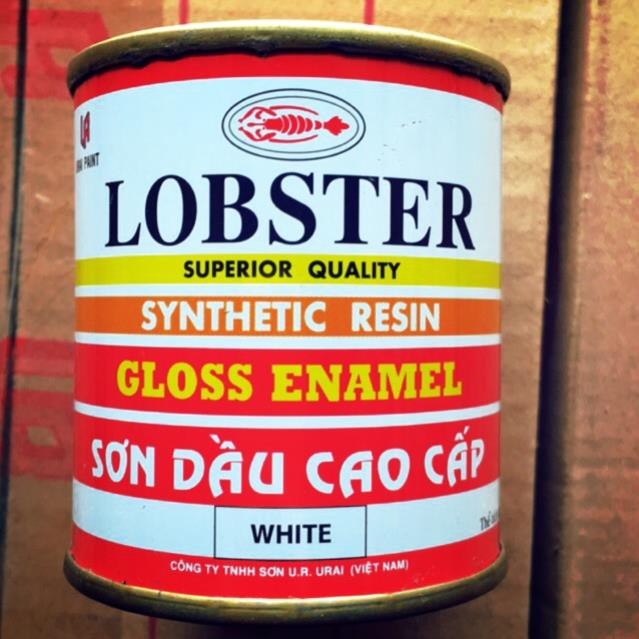 Sơn dầu Lobster dùng cho đồ gỗ, kim loại màu bóng đẹp 800ml