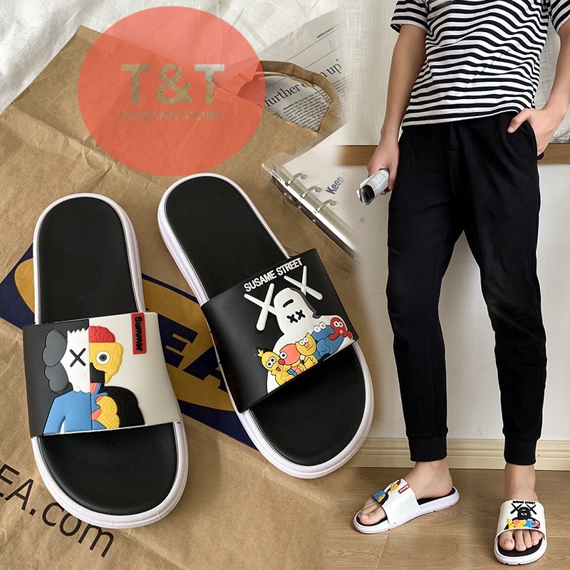 Dép Susame Street quai dán Nam nữ Unisex  hot 2022 cao cấp loại 1