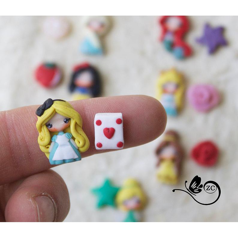 Bông tai handmade - Công chúa Disney