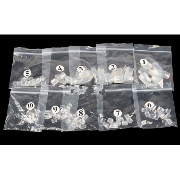 Móng chân giả đủ size gói 500pcs