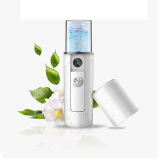 [LOẠI ĐẸP] Máy Xông Mặt - Xịt Khoáng Nano Mini - KÈM DÂY SẠC