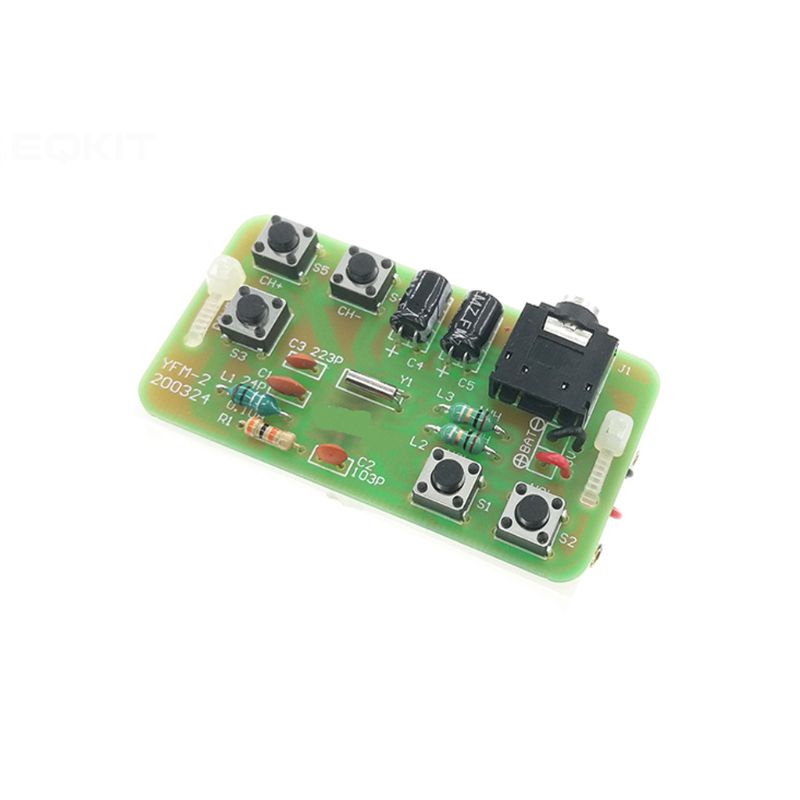 1 Bộ Dụng Cụ Radio FM Kỹ Thuật Số DIY Dễ Lắp Đặt