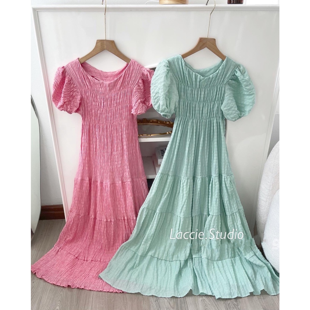Váy Rita dress đi biển, đi chơi mùa hè , Ảnh thật Laccie chụp