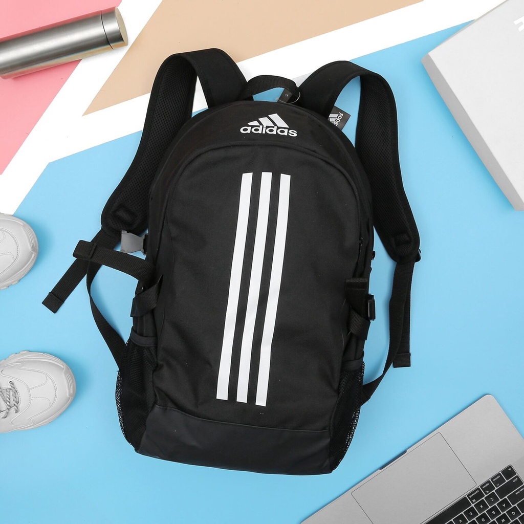 Balo nam Adidas sọc chất liệu polyester