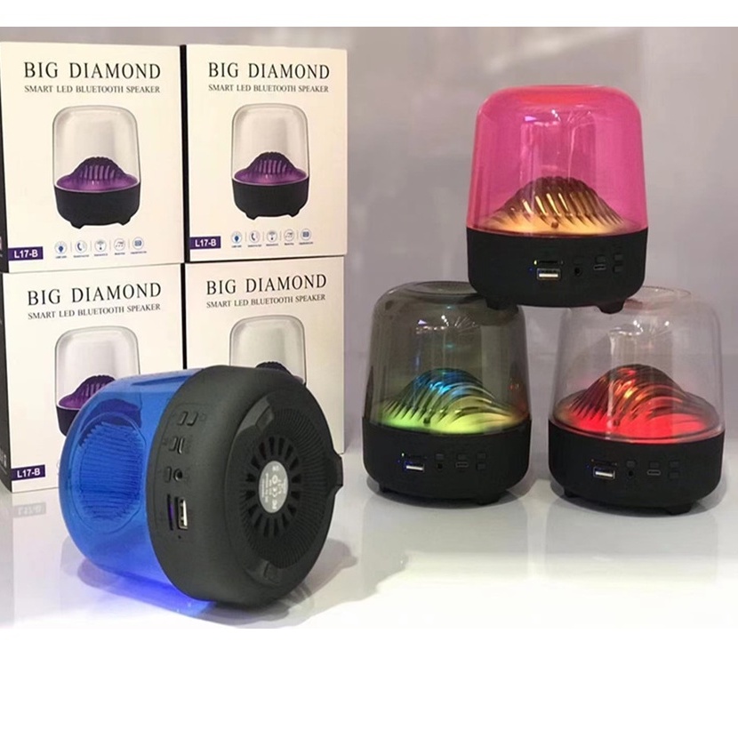 Loa bluetooth mẫu 17/17A kiểu dáng sáng tạo có đèn led nghe siêu hay [BH 3 Tháng]