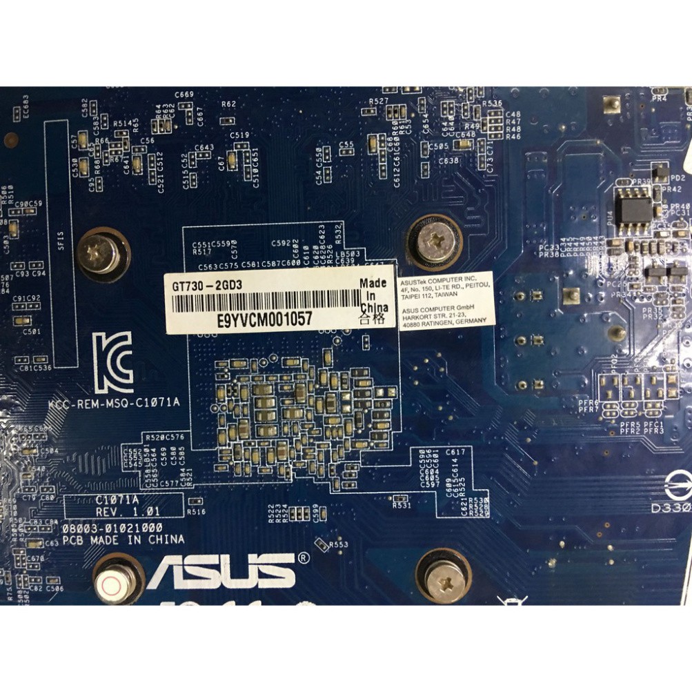 HSGD Card màn hình Asus GT730 2GB DDR3 Bảo hành 3 tháng. 44 H750