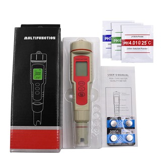 Bút đo độ mặn, pH, TDS, EC , TEMP