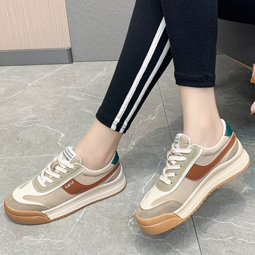 Giày thể thao nữ SIMPLII đế bánh mì, giày sneaker mẫu mới