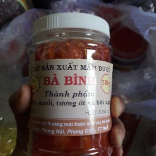 Mắm Huế( cà, đu đủ,ớt) ngon mê ly 480gr