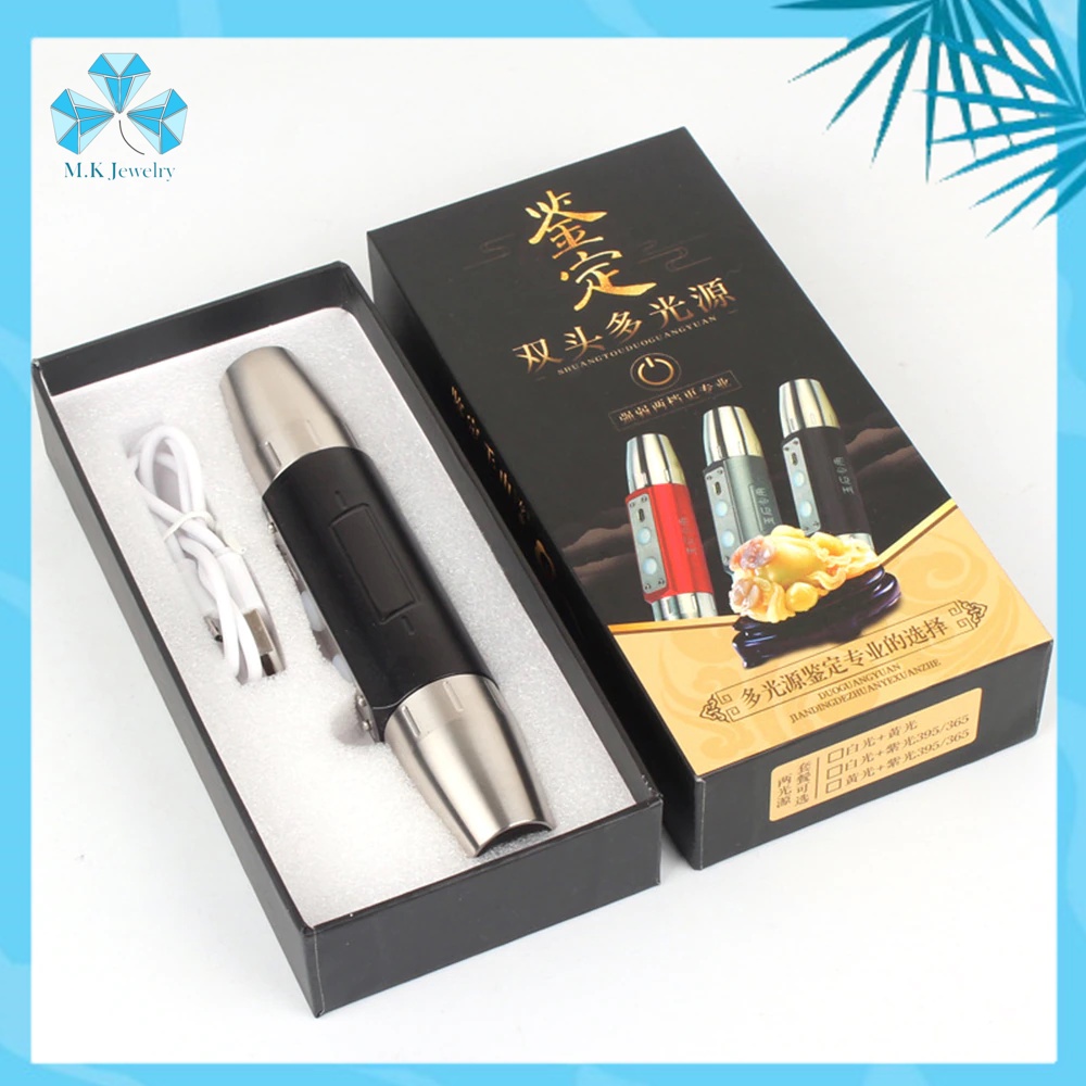 Đèn Soi Đá Qúy-Soi Tiền-Soi Giấy Tờ Ôtô, Xe Máy, Nhà Đất Có 4 Bóng-6 Ánh Sáng