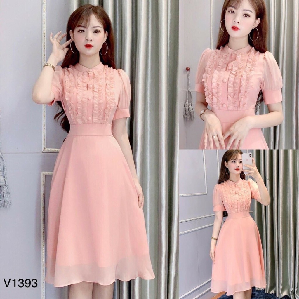 ĐẦM DỰ TIỆC SANG TRỌNG HAI LƠP SIZE M, L ,XL