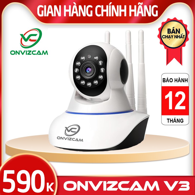 Camera mini 3 râu ONVIZCAM V3 kèm thẻ 64G giá nhà phân phối bản nâng cấp tốt hơn yoosee mới nhất 2021