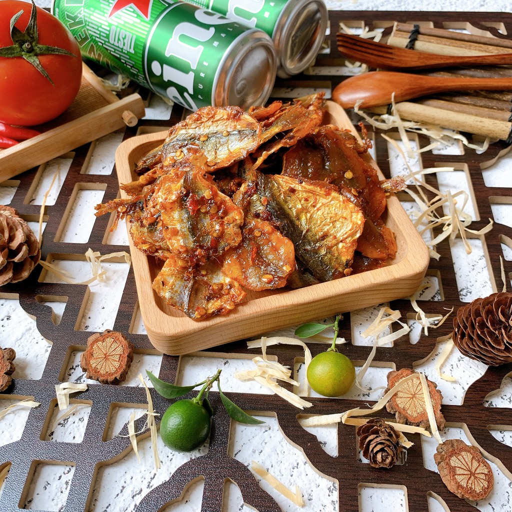 Khô cá chỉ vàng 250g hũ pet ,ăn vặt LASTFOODS Hà Nội với các mẫu đồ ăn vặt các miền đầy đủ hương vị thơm ngon giá rẻ | BigBuy360 - bigbuy360.vn