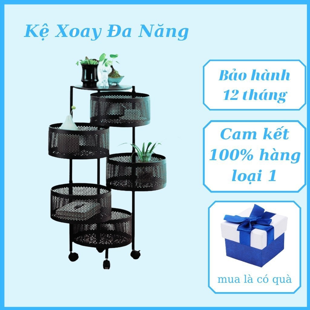 Kệ xoay đa năng,Kệ tròn xoay đa năng nhà bếp Chất Liệu Thép Không Gỉ, HÀNG LOẠI 1,có bánh xe di chuyển