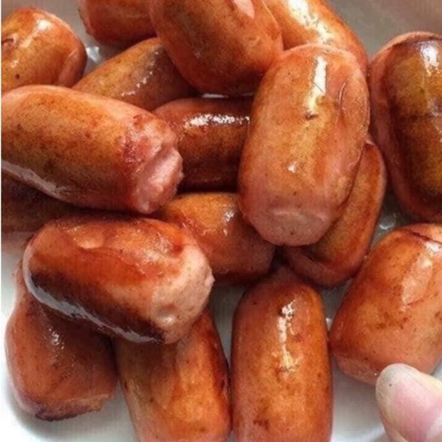 (DTFood-CHUYÊN SỈ) xúc xích bi xông khói túi 500gr