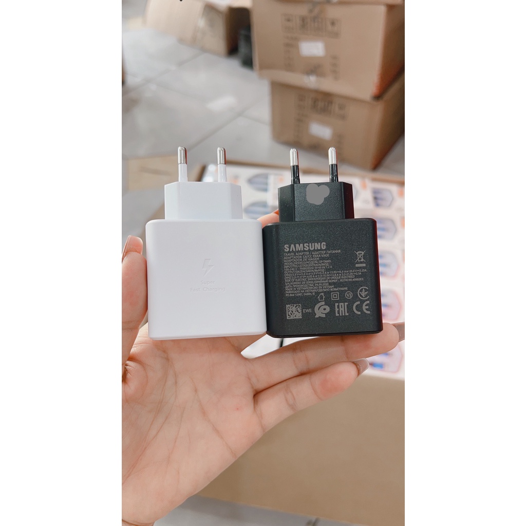 Củ sạc sam sung 45w zin sạc nhanh fullbox