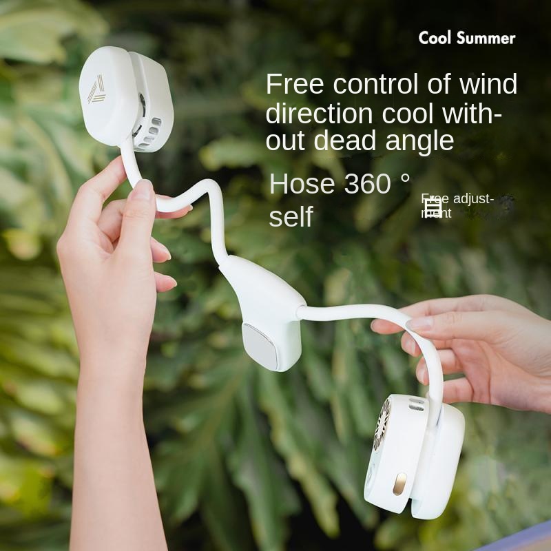Quạt Điều Hòa Không Cánh Đeo Cổ Sạc usb Kiểu Mới 2023