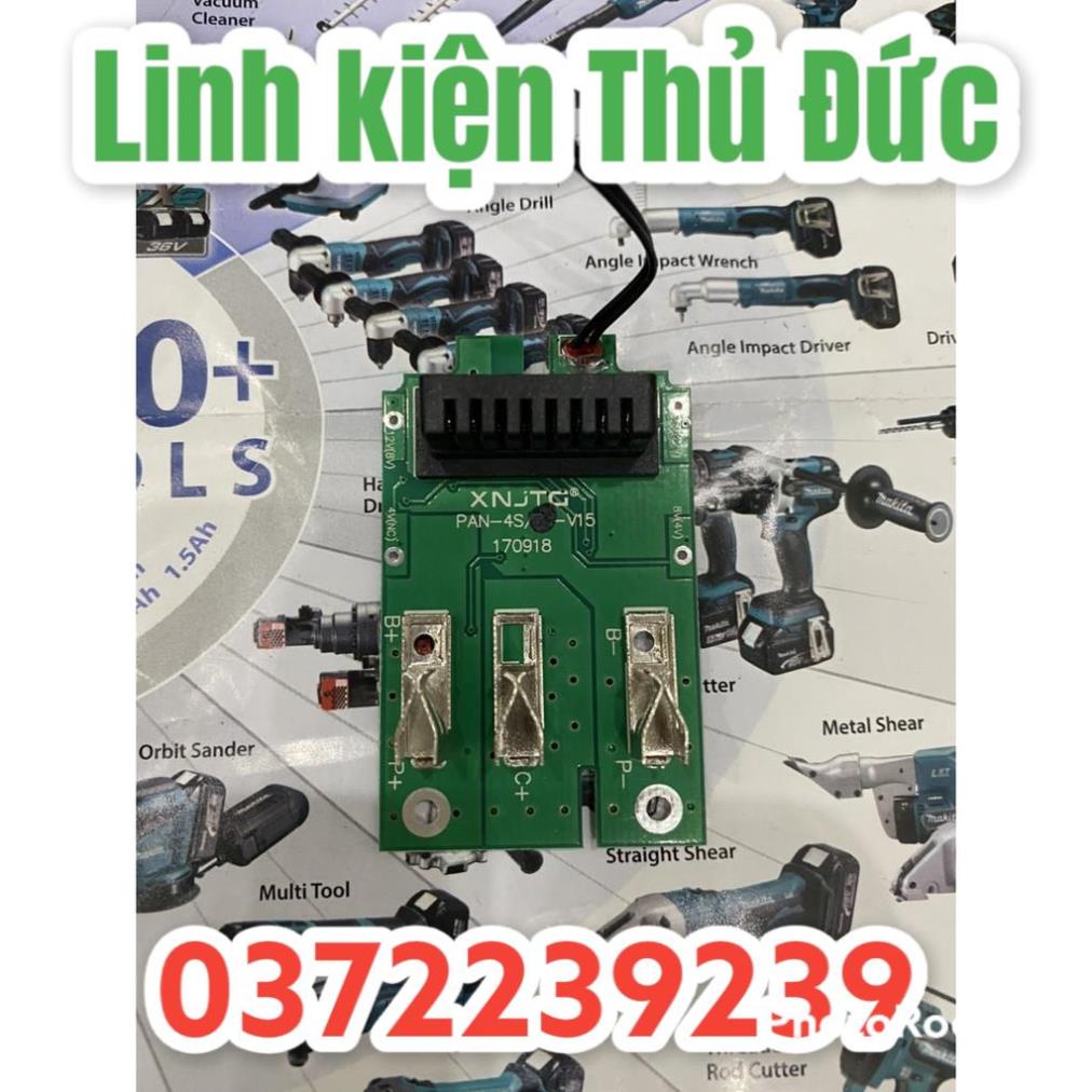 Lktd BN. Vỏ mạch pin Panasonic 14.4V Full tem , 2 hàng cell, nhận sạc zin hệ 80.