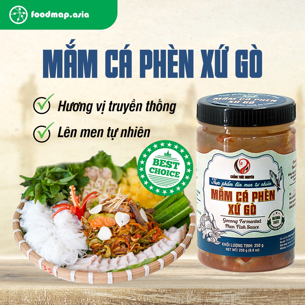 Mắm Cá Phèn Xứ Gò Công, Hàng Ngon, Chuẩn Sạch 100% Khổng Tước Nguyên - FoodMap