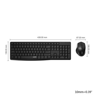 Bộ Bàn phím + Chuột Ajazz A2030W