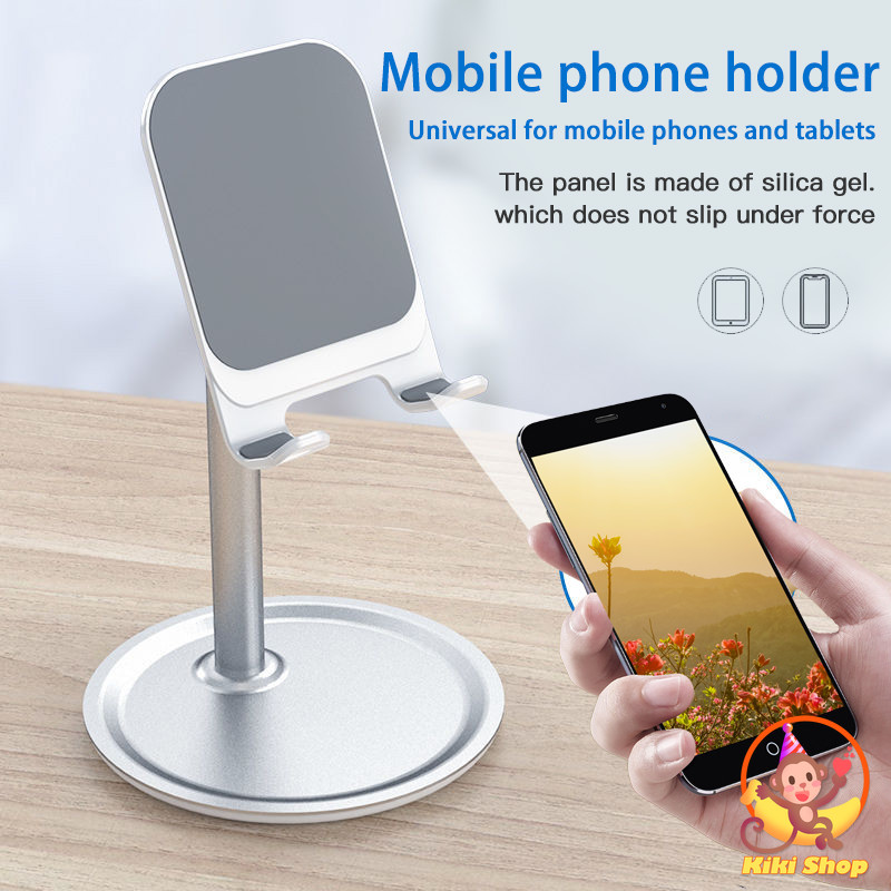 Phone Stand Holder Desktop Stand Mount Removable Metal Support Holder Bracket for IPhone Mobile Phone Desktop IPad Accessories