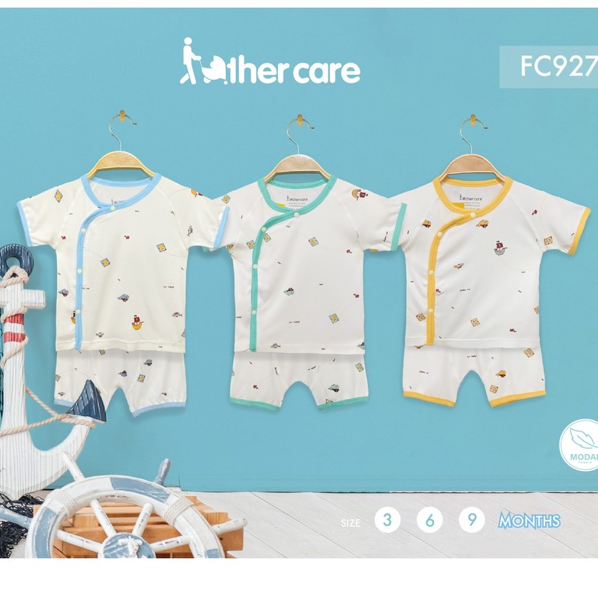 Bộ Quần áo sơ sinh FatherCare Cài lệch CT - Hải tặc FC927