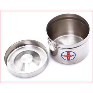 Hộp đựng bông inox 304