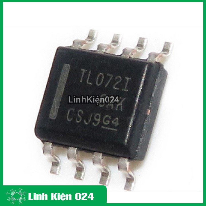 IC TL072 Điện Áp Hoạt Động 6V – 36V