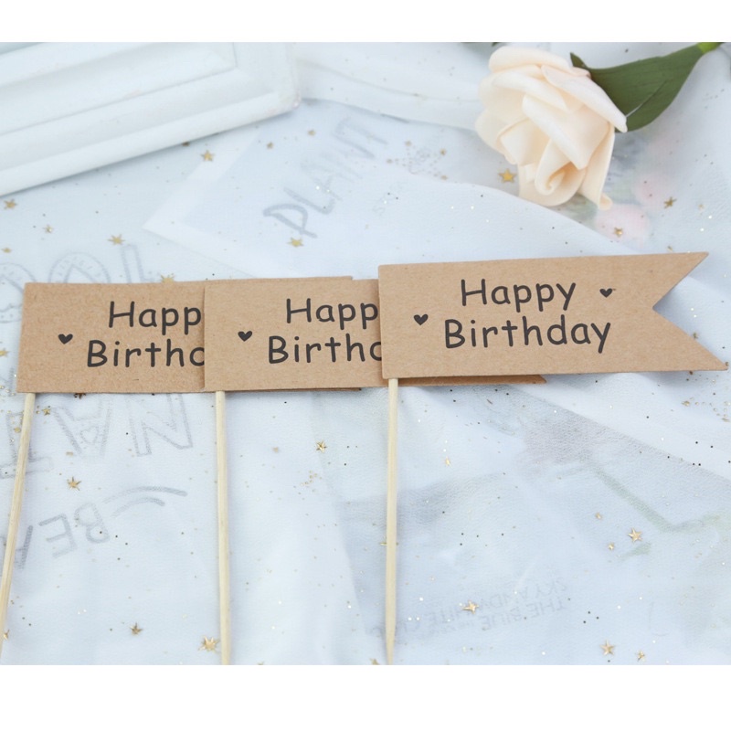 Tag cắm bánh sinh nhật by LemonDecor