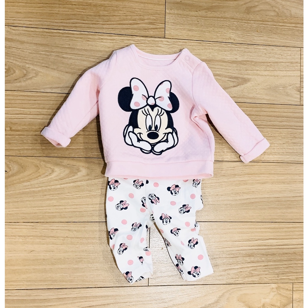 Bộ nỉ trần bông Disney Baby CA xuất xịn