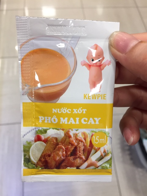 Sốt Tar Tar/ phô mai cay/ dịu ngọt/ hương vị nhật Kewpie gói 15g