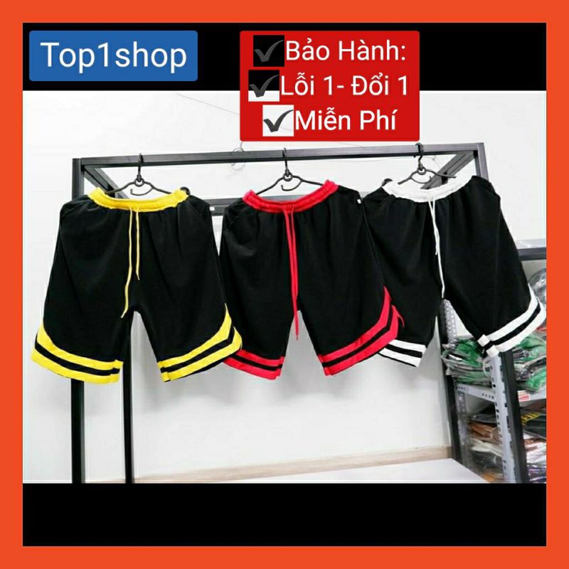 Quần short nam thể thao tập gym 2v Chất Boly Mẫu Mới