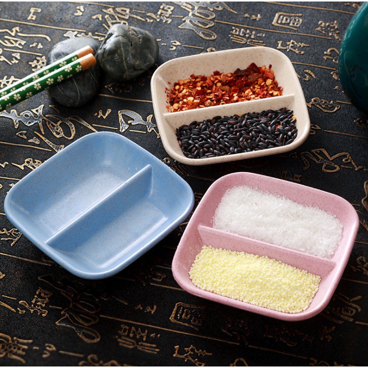 Đĩa để gia vị 2 ngăn tiện dụng [ Mới 2020 ] | BigBuy360 - bigbuy360.vn