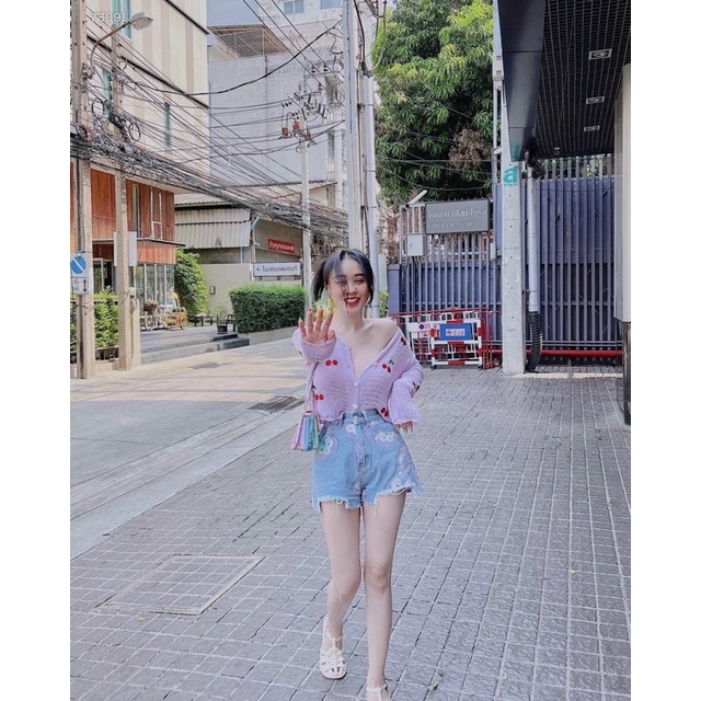 ÁO KHOÁC LEN CHERRY