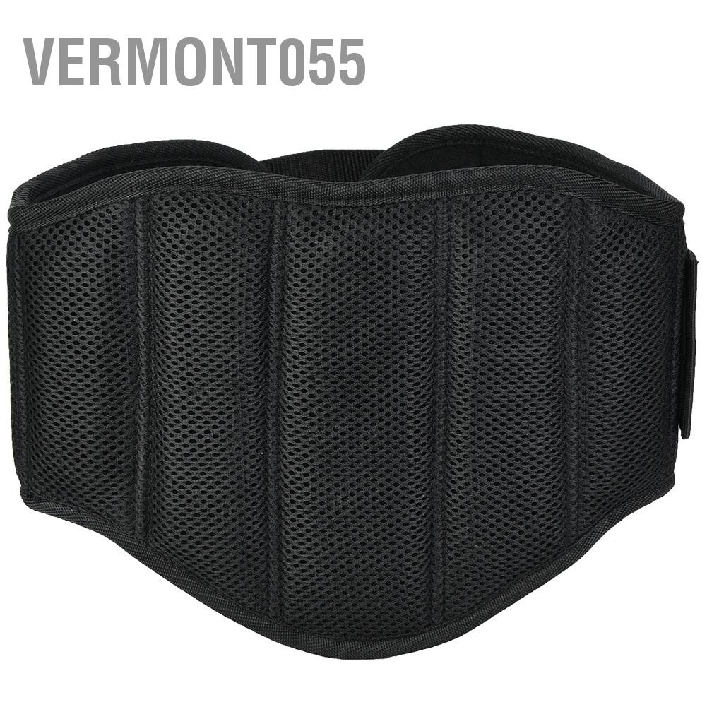 Có thể bán buôn Đai nâng tạ thể thao Phòng tập thể dục Dây đai hỗ trợ vòng eo Phụ kiện tập luyện thể dục Vermont055 Hàng giao ngay