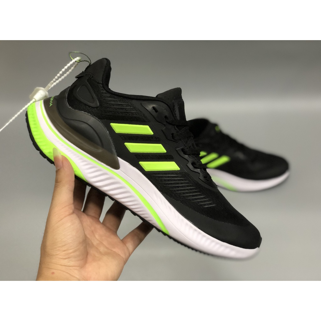 Giày Thể Thao Nam Adidas Aphamax Bản Mới Nhất 2021 - Phiên Bản Đen Xanh